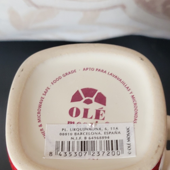 Ole Mosaic España Bull Mug with Spoon - Picture 6 of 9